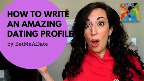 how to start writing a dating profile